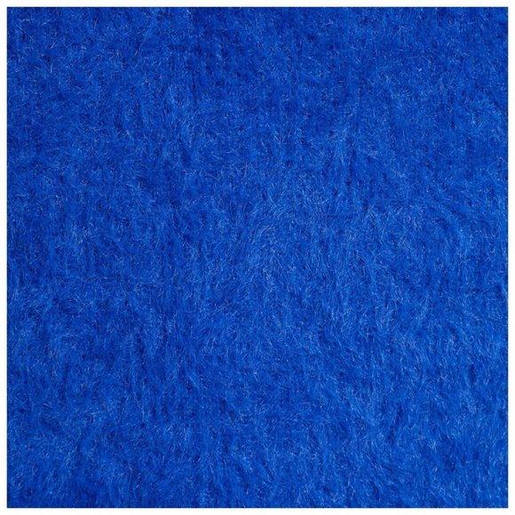 Halogen Blue Fuzzy Teddy Turtleneck Knit Sweater - Picture 6 of 9